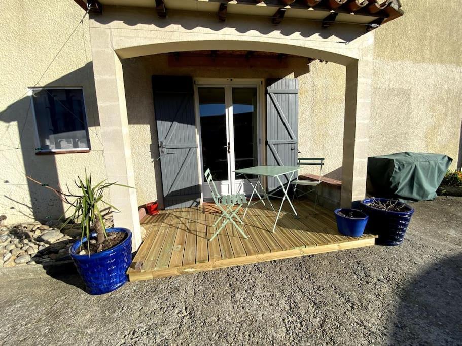 T2 Jusqu'A 4 Personnes En Rez-De-Jardin De Maison, Avec Piscine, Draps Et Serviettes De Toilette Fournis Leilighet Argelès-sur-Mer Eksteriør bilde