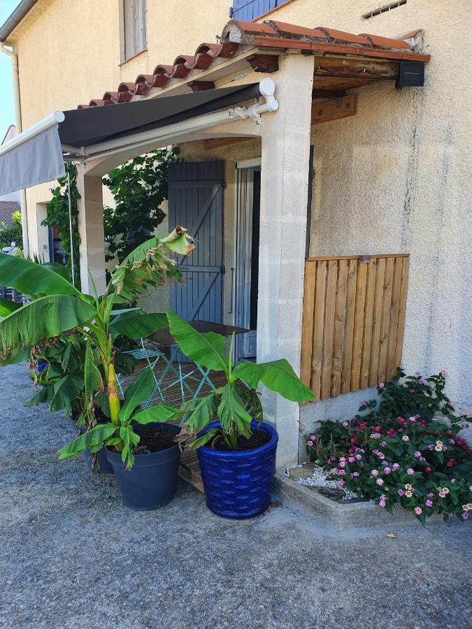 T2 Jusqu'A 4 Personnes En Rez-De-Jardin De Maison, Avec Piscine, Draps Et Serviettes De Toilette Fournis Leilighet Argelès-sur-Mer Eksteriør bilde